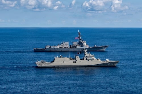 Marines de México y EU entrenan juntos: Así fueron los ejercicios navales en el océano Pacífico