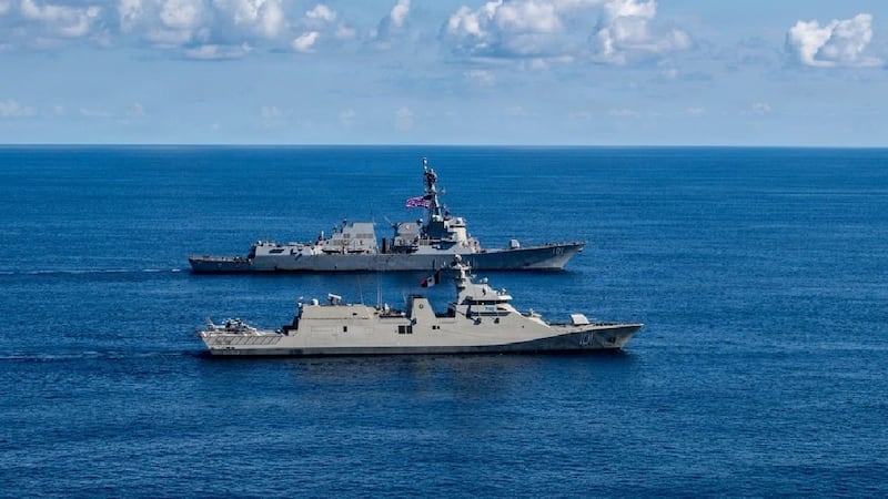 Marines de México y EU entrenan juntos en el Pacífico