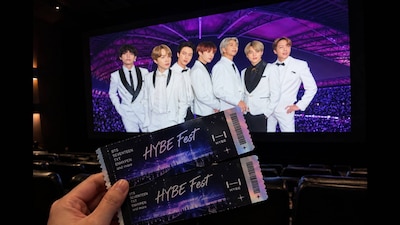 Estos son los detalles del HYBE Fest 2026 en cines. (Foto: Cuartoscuro/ChatGPT/Shutterstock)