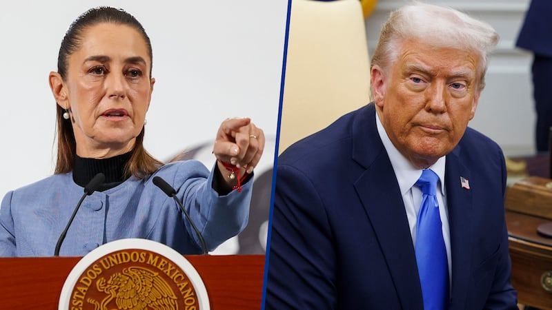 La presidenta está jugando con fuego; Trump es una verdadera amenaza política
