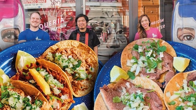 El Cártel del taco está en París, Francia. (Fotoarte: Andrea Noemí López Trejo)