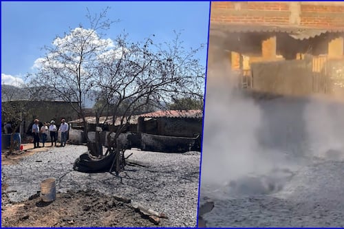 Brota géiser en granja de Michoacán: Geológos de la UNAM investigan hecho