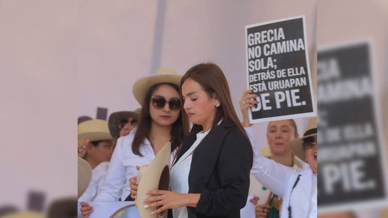 Grecia Quiroz pide a Juan Manzo darse ‘un chapuzón’ en investigación del homicidio de alcalde de Uruapan