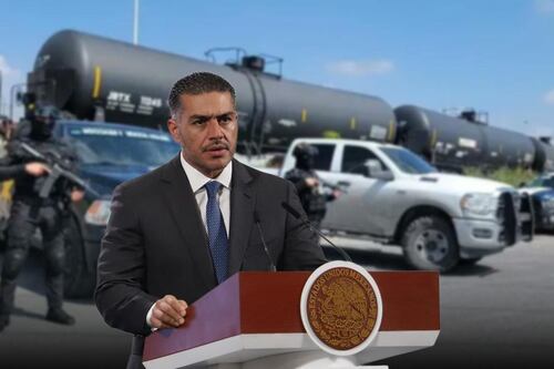 Omar García Harfuch vincula a cárteles con robo de combustible tras decomiso en Coahuila