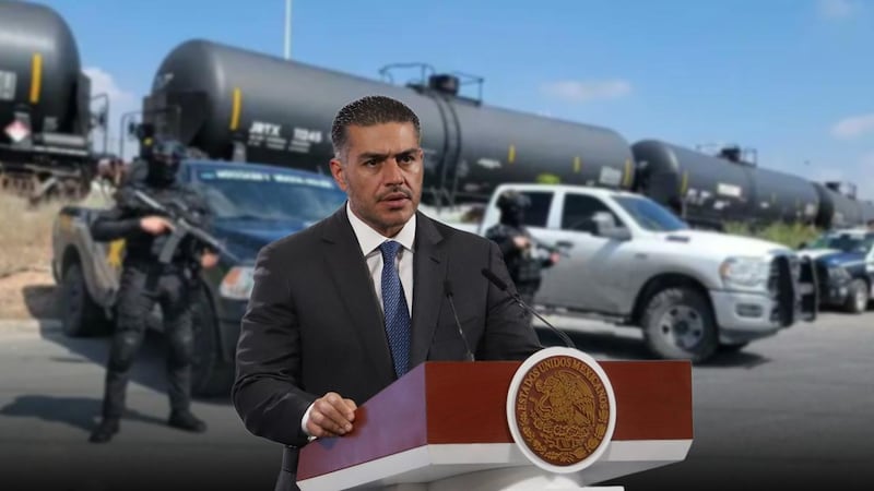 Omar García Harfuch vincula a cárteles con robo de combustible tras decomiso en Coahuila