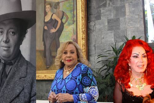 'Como unas chicas francesas’: Irma Serrano, Silvia Pinal y las famosas que pintó Diego Rivera