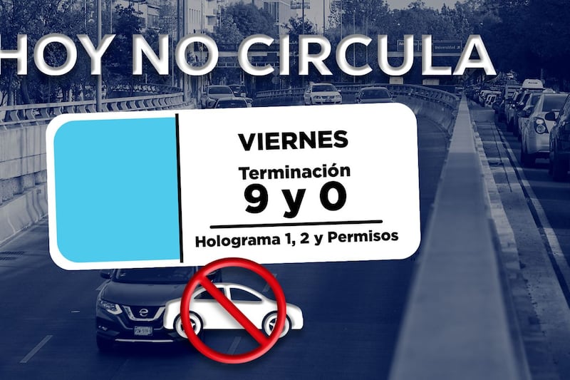Viernes con ‘V’ de ‘Vuelve primavera’: ¿Cómo funciona el Hoy No Circula del 20 de marzo en CDMX y Edomex?