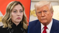 Trump ‘ataca’ a la primera ministra de Italia por defender al Papa León XIV: ‘La inaceptable es ella’