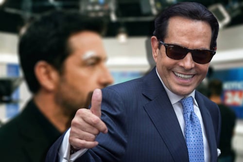 Pepillo Origel sufre accidente y se abre la ceja: ‘Se le atoraron los pies, los lentes se rompieron’