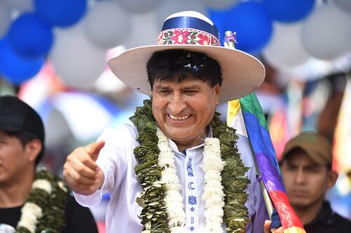 Seguidores de Evo Morales lo proclaman ‘candidato único’ para 2025, incluso si va a prisión
