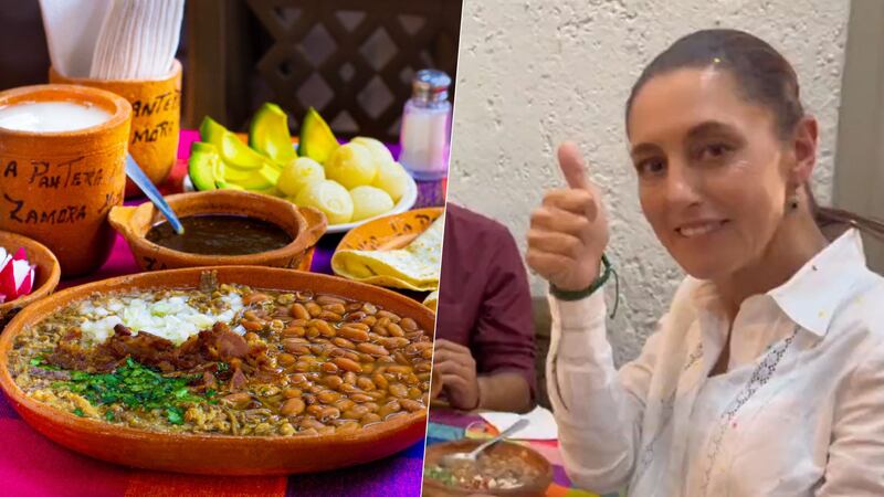 ‘Turún, turún’: ¿Cuánto cuesta ir a La Pantera Rosa, donde Claudia Sheinbaum comió carne en su jugo?