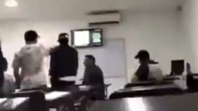 El joven Brandon 'N' atacó a sus compañeros con un martillo. Según sus declaraciones, pretendía una masacre.