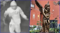 Roban 3 esculturas de bronce en iglesia de San Cosme en la CDMX; ¿qué piezas se llevaron?