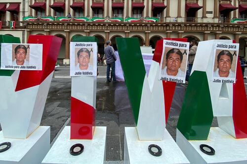 Periodistas en Veracruz protestan por asesinato del reportero Julio Valdivia