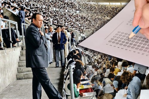 Así era el examen de la UNAM en el Estadio Azteca: ‘Solo te daban una tabla y la hoja de respuestas’
