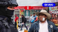 Madres buscadoras protestan en Ángel de la Independencia entre festejos por triunfo de México
