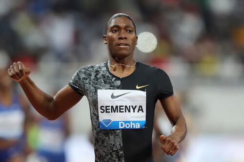 Caster Semenya triunfa en su posible última carrera en los 800 metros