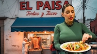 ’Qué chulada de taco’: Así es El Paisa, la taquería en donde Sandra Cuevas cenó