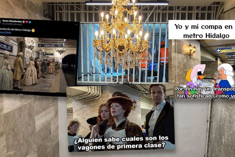 ‘Querido y gentil usuario del Metro’: Los mejores memes de los candelabros de Hidalgo