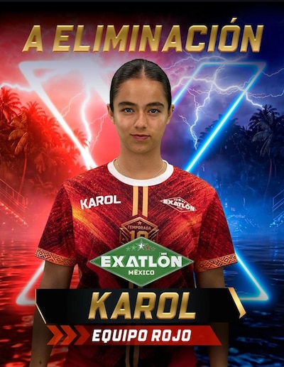 Karol Rojas es la primera atleta en riesgo de eliminación en la semana 3 de 'Exatlón México'. (Foto: Cortesía TV Azteca)