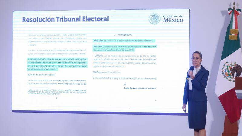 Elección judicial va, aunque haya consejeros ‘ligados al PRIAN’: Claudia