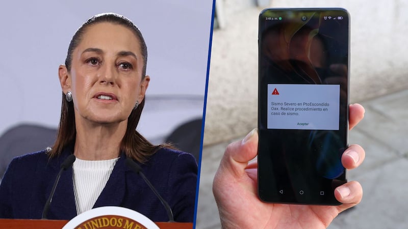 Para que ‘asuste’ menos: Sheinbaum anuncia cambios a la alerta sísmica en celulares