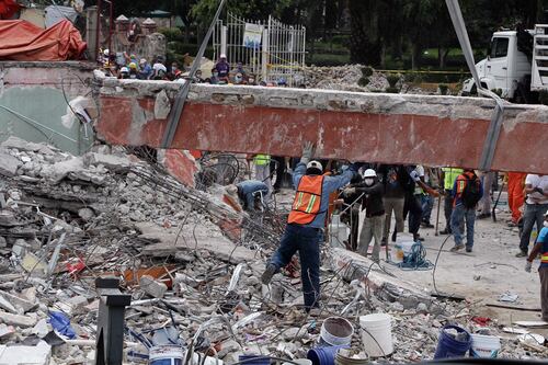 Destinan 50 mdp para la recolección de escombro en CDMX