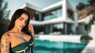 Karely Ruiz fue víctima de asalto dentro de su casa en Nuevo León. (Foto: IG: @karelyruiz/Freepik/imagen de referencia)