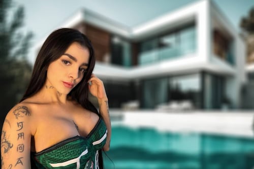 Con bar, piscina y sala de cine privada: Así es la casa de Karely Ruiz