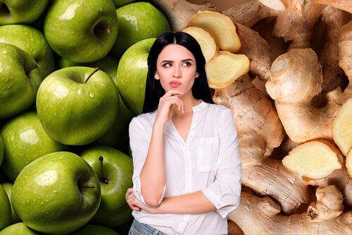 ¿Para qué sirve tomar licuado de manzana con jengibre en ayunas?