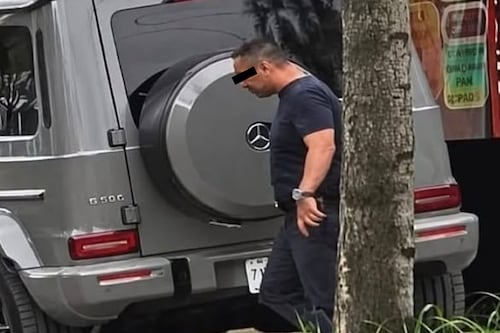 Fotos: ‘El Tanque’ se paseaba tranquilo en su camioneta Mercedes Benz antes de ser detenido