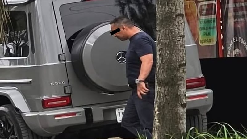 ‘El Tanque’ se paseaba en camioneta MB antes de ser detenido