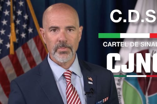 DEA pone al Cártel de Sinaloa y el CJNG como objetivos prioritarios vs. fentanilo: ‘Buscamos terroristas’
