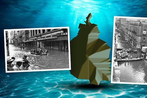 Tláloc ‘paralizó’ la CDMX por 3 meses: Así fue la inundación de 1951 que convirtió avenidas en ríos