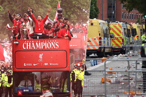 Reportan atropello múltiple durante festejos del Liverpool FC por campeonato de Premier League