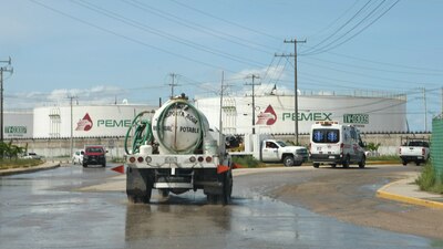 En septiembre, la refinería Olmeca no procesó ningún barril de petróleo.