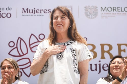 Margarita González, ‘góber’ de Morelos, niega que EU le quitó su visa: ‘No tengo miedo a los trancazos’