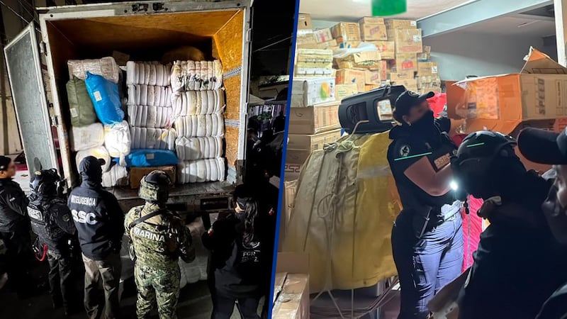 Aseguran 13 toneladas de cigarros ‘piratas’ en CDMX: Equivalen a 650 mil cajetillas