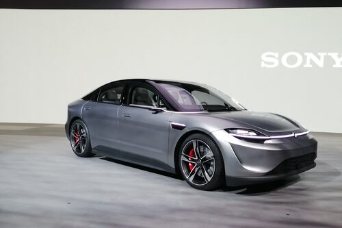 Sony 'destapa' el Vision S, su apuesta por los vehículos eléctricos y autónomos