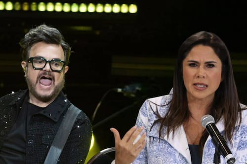 ‘Conmigo no te metas’: Paola Rojas reclama a Aleks Syntek por comentario sobre ‘Zague’