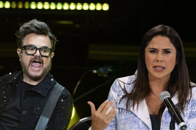 ‘Conmigo no te metas’: Paola Rojas reclama a Aleks Syntek por comentario sobre ‘Zague’