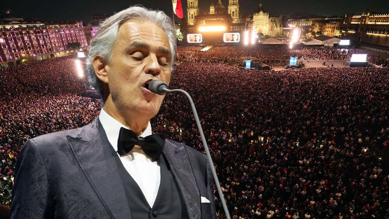 Por ti, volaré… al Zócalo: Andrea Bocelli dará un concierto gratis en CDMX; ¿cuándo será el show?