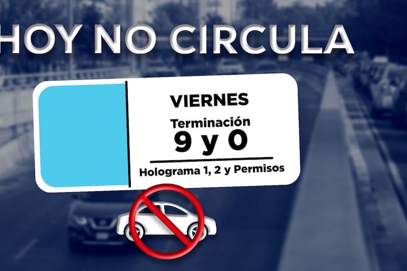 Que no te multen a media quincena: ¿Cómo opera el Hoy No Circula para el 24 de abril en CDMX y Edomex?