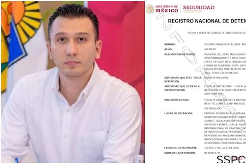 Le encontraron dos armas: Detienen al tesorero de Tulum, Vicente Aldape, en el Aeropuerto de Cancún