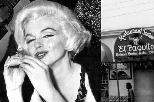 Marilyn Monroe comió tacos en México: Esta es la taquería que visitó