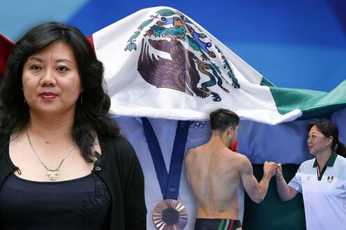 ¿Quién es Ma Jin, la entrenadora china de Osmar Olvera que lo hizo multimedallista en París 2024?