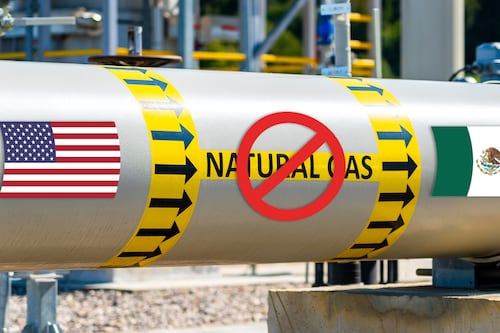 EU dejó de mandar 20% de gas natural a México: ‘Había reserva para tres días’