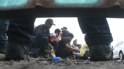 Los migrantes están expuestos a la violencia del narco que predomina en México (Foto: TONATIUH NAVARRO/CUARTOSCURO)