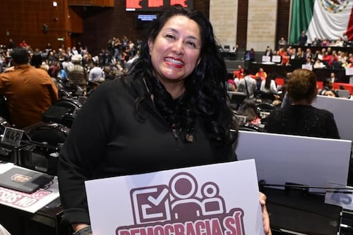 ¿Quién es María Damaris Silva, la diputada que hizo muecas cuando Monreal reconoció al PRI y PAN?