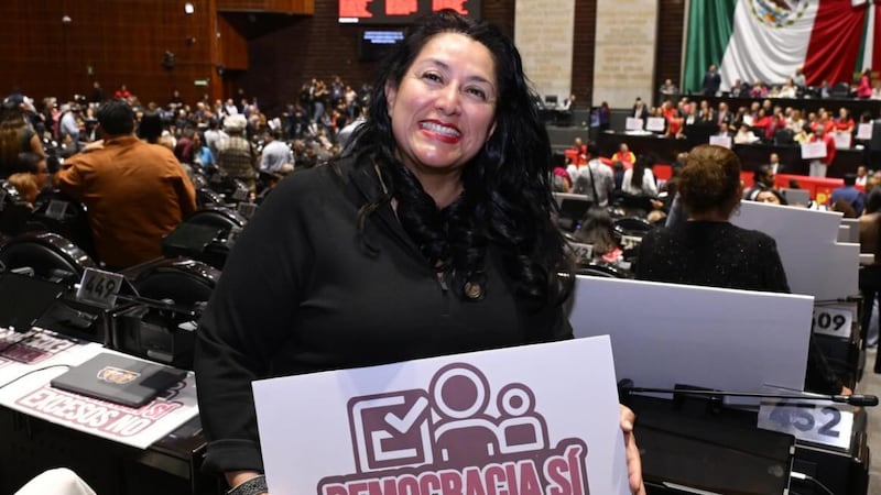 ¿Quién es María Damaris Silva, la diputada que hizo muecas cuando Monreal reconoció al PRI y PAN?